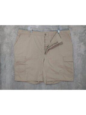 Propper Shorts Mens XL Beige Tactical Cargo Ripstop Adjustable Canvas Outdoor
